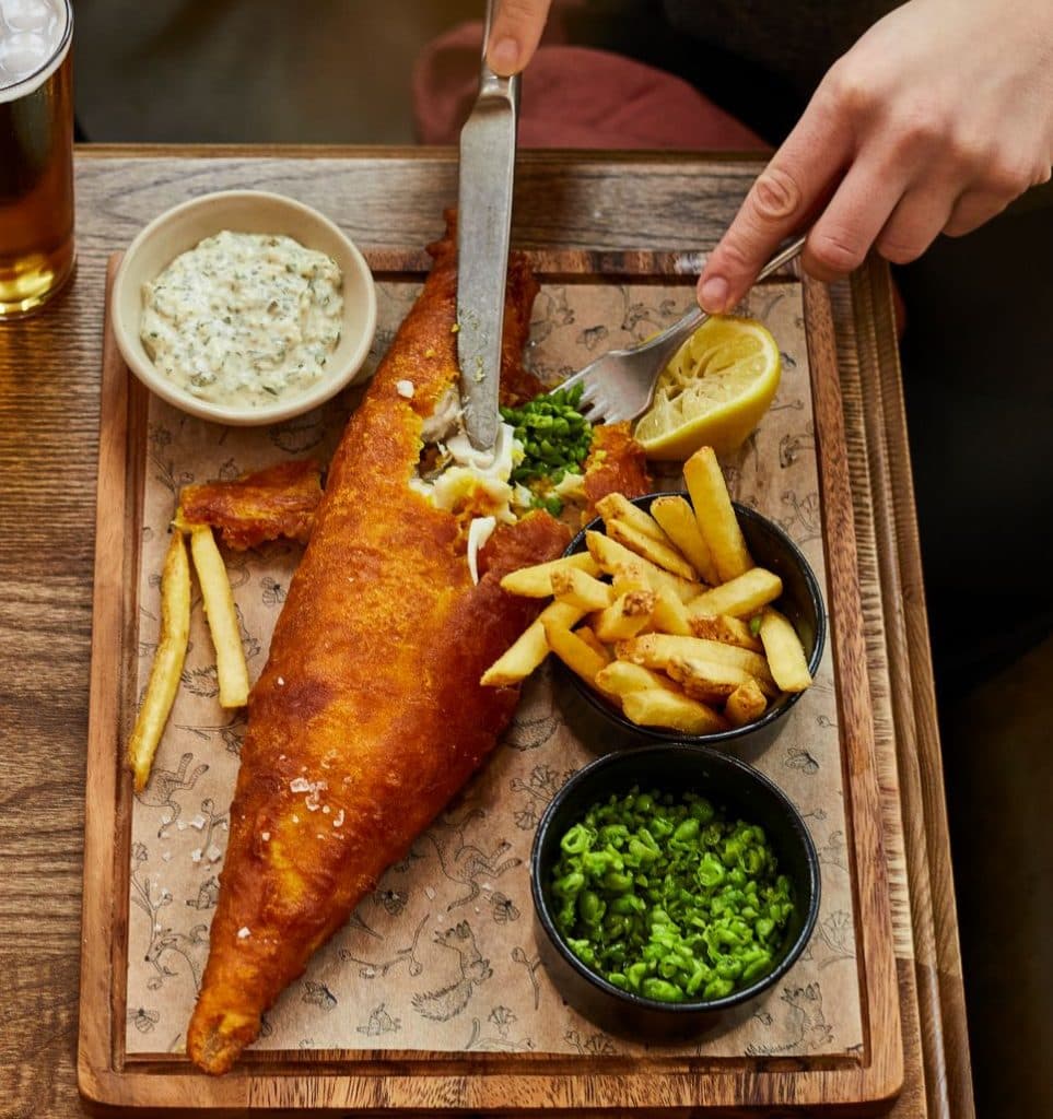Cover Image for Complimentary Fizz when you order Fish and Chips at The Jolly Farmer!